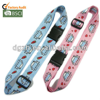 38mm breite sublimation polyester gepäck riemen logo
