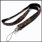 Phone holder necklace lanyards with custom logo woven satin