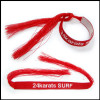 Custom woven logo  bracelet for promotional gift