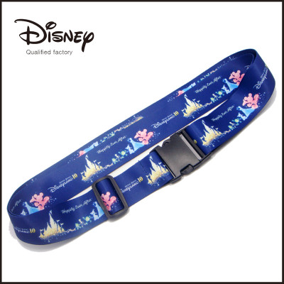 Fashion sublimation cute logo luggage belt for gift