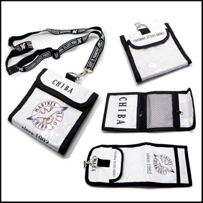 High quality custom  badge pouch lanyards for gift