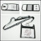 High quality custom  badge pouch lanyards for gift
