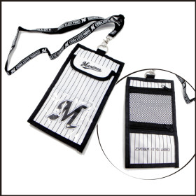 Hot selling custom printed logo document bag lanyard