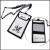 Hot selling custom printed logo document bag lanyard