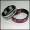 Glitter wristband strap with custom logo for promotional gift