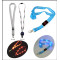Blue led light  promotional gift neck lanyards