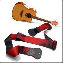 Custom logo polyester guitar belt