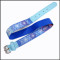 Promotion elastic children belt with sublimation cute logo