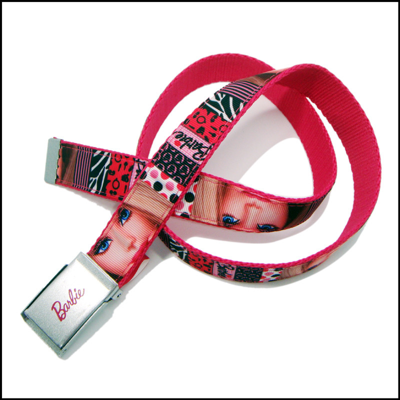 custom logo fashion belt for girl