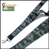 Fashion neck lanyards with fake diamonds custom logo