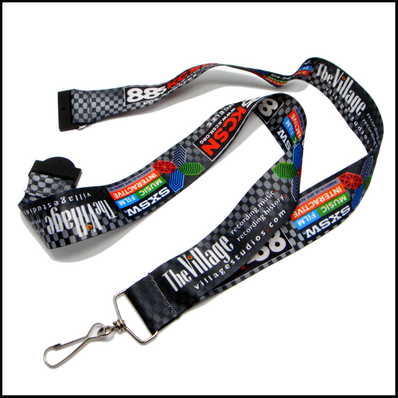 fashion logo neck lanyards for competition