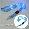 Blue led light  promotional gift neck lanyards