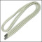 Round cotton shoelaces with metal tip for climbing boot