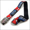 Metal adjustable buckle sublimation colth polyesters  children belt for grils or boys