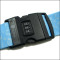 Custom silkscreen print  logo luggage belt with lock  for gift