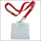 Colorful logo polyester lanyards with PVC card for name card holder