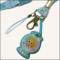 Polyester subliamtion funny logo neck lanyards with mobile cleaner for promotional gift