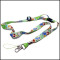 Cartoon logo polyester neck lanyards with PVC card bag for kids