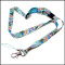 Promotional gift polyester neck lanyards with PVC card bag for students