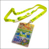 Promotional gift polyester neck lanyards with PVC card bag for card holder