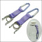 U-shaped alloy metal bottle holder straps with carabiner and key ring