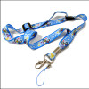 Promotion custom logo sublimation printing neck strap lanyards for boy