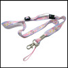 Disney cute sublimation printing logo neck strap lanyards for girl