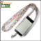 Dye sublimation print on both sides neck lanyards with cell phone