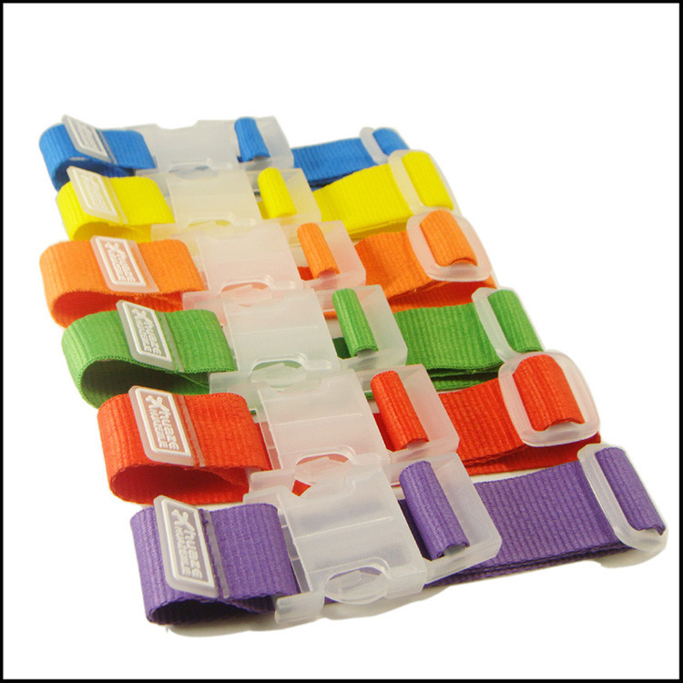 fastness candy color polyester luggage straps