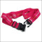 Lock buckle with silk printing logo polyester luggage belt