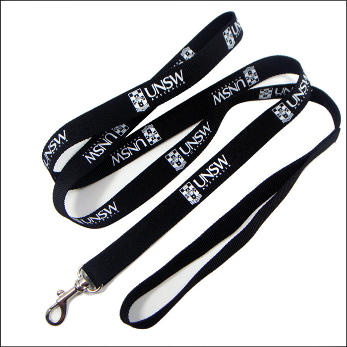 dog belt with printed logo