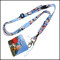 Cartoon sublimation logo neck lanyards with PVC card bag