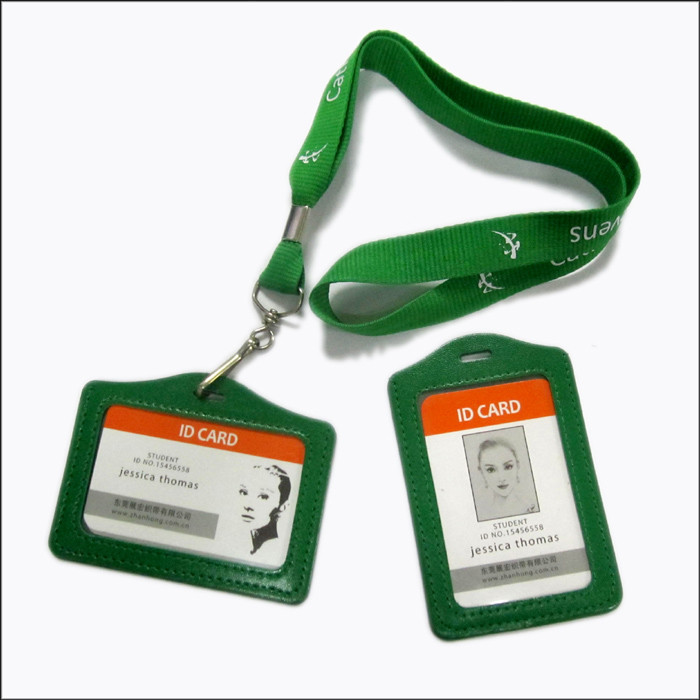 neck lanyards with ID card bag