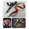 Printing custom logo Magical reflective neck lanyards for sales