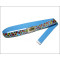 Expoy dome belt shark printed disney logo on blue farbic strap children belt