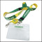 Retractable reeler key holder and PVC card holder sublimation logo neck lanyards