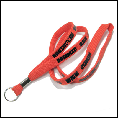 Design custom polyester tubular lanyards for business