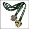 Custom trophy badges award rope sling medal neck strap