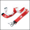 Cell phone polyester neck strap lanyard with card bage holder hook