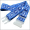 Thicken silk printing logo luggage belts with printed logo lucency buckle