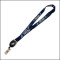 The company Printing private custom logo nylon neck lanyard with reels lala buckle