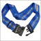 Samsung promotional gift subliamtion logo luggage belt with lock buckle