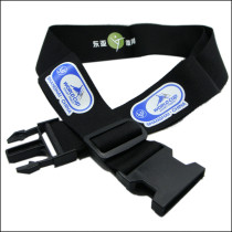 Factory direct sale with custom logo black travel belt