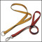 cotton woven binary colour  polyester lanyards with custom accessories