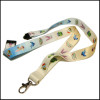 Lanyard sublimation custom logo safety buckle neck strap