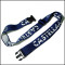 Woven LUFFY logo polyester travel luggage straps and silicon travel tags