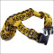 colorful design polyester luggage belt with woven logo