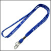 Double - sided printing pk narrow band work permit hanging rope factory brand lanyards