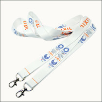 2020 Corporate publicity line the heat transfer printing certificate to take the hanging rope lanyards