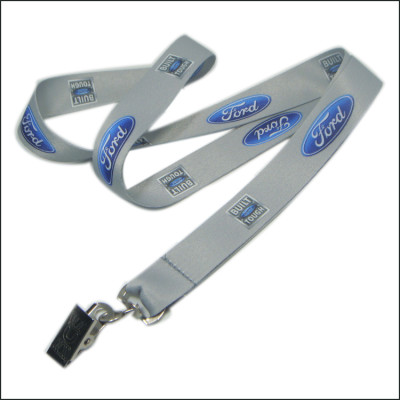 Ford company's enterprise employee brand label with the heat transfer badge logo neck straps